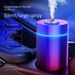 Wireless Portable USB Car Aroma Diffuser With 7-Color LED Night Light, Quiet Mist Humidifier For Home & Vehicle Use_voghion.com