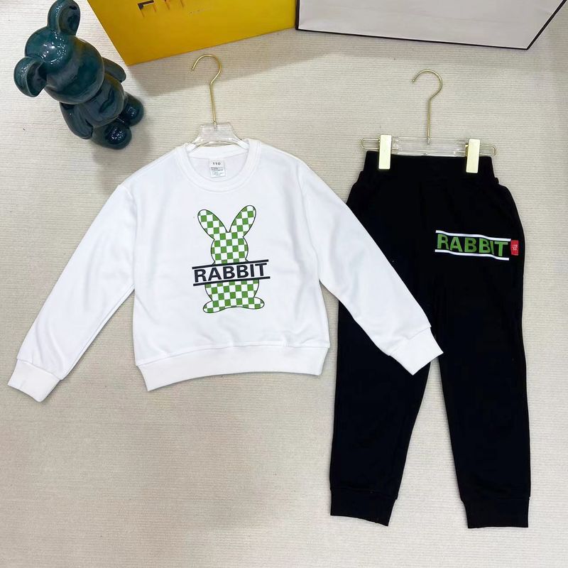 Clothing 2023 Spring and Autumn New Boys' Cartoon Sleeve Children's Baby Pullover Sweater Long Pants_voghion.com