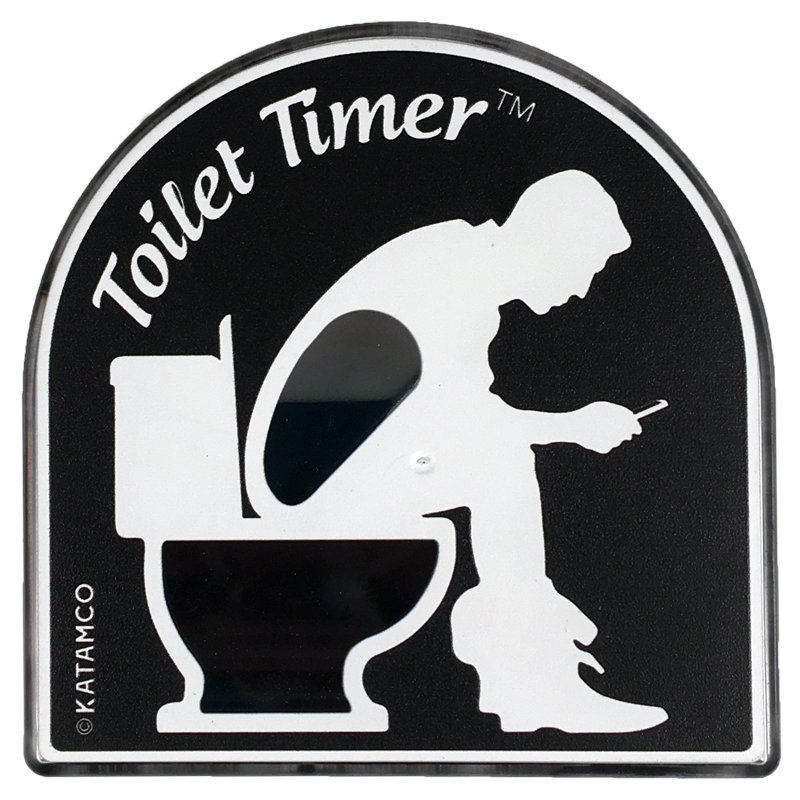 Toilet Timer 5-minute Sand Timer For Men Dad Gag Gift_voghion.com