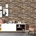 Brick Pattern 3D Self-Adhesive DIY Photo Live Streaming Background Wall Living Room Dormitory PVC Wallpaper_voghion.com