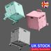 45L Folding Shopping Trolley Grocery Cart Crate Box W/ Wheels Boot Cart Portable_voghion.com