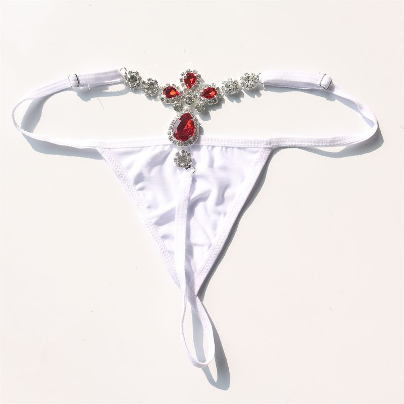 Nieuw Love Water Diamond ondergoed, leuke en sexy string, modeaccessoires voor vrouwen Body Chain_voghion.com