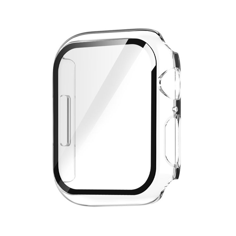 Glass+Cover For iWatch Case 10 9 8 7 6 SE 46mm 42mm 44mm 40mm 41mm 45mm 38mm Shell For iWatch Accessories Screen Protector_voghion.com