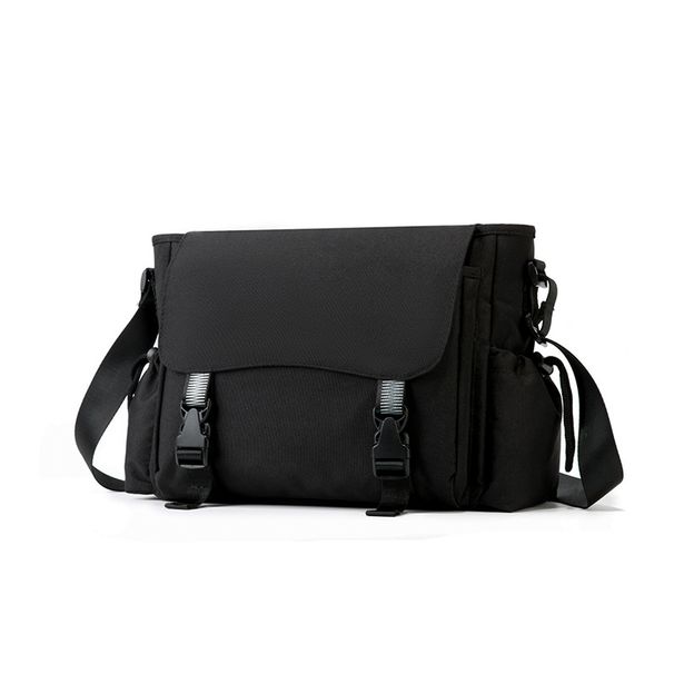 Borsa a tracolla piccola da uomo, stile coreano, casual, impermeabile, di grande capacità_voghion.com