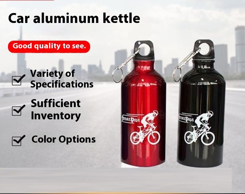 Mountainbiken Knijptype Grote Capaciteit Draagbare Outdoor Sport Waterfles_voghion.com