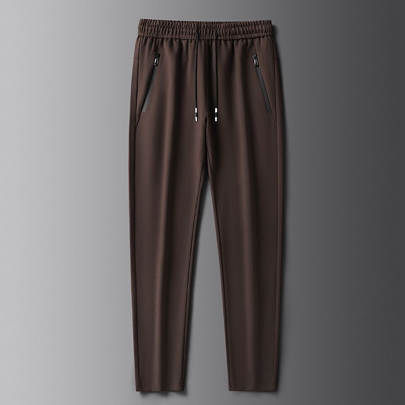 Pantalones deportivos para hombre, primavera y otoño, holgados, talla grande, informales, de nailon y algodón, para chándal_voghion.com