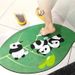 Tappetino antiscivolo ad asciugatura rapida per ingresso bagno, assorbente per WC, con motivo a cartoni animati, tappeto speciale per bagno_voghion.com