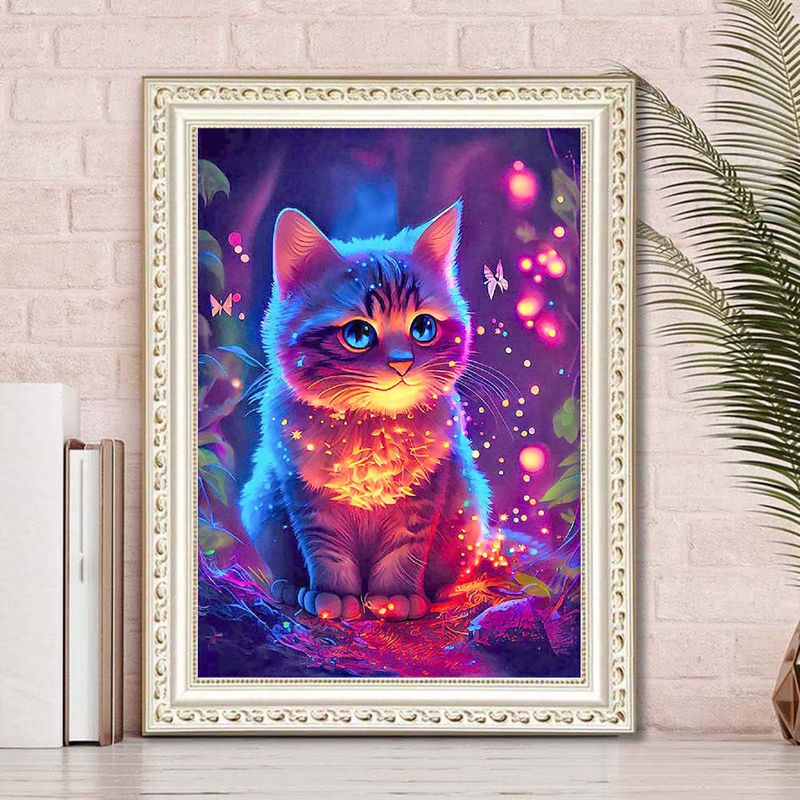 DIY Diamond Painting, 30 * 40CM (free High-end Gold-plated Pattern Photo Frame)_voghion.com