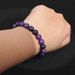 Xiyin TK Doğal Mor Ejderha Taşı Boncuklu Bileklik Sıcak_voghion.com