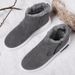 Men's Winter Velvet Thickened Warm Northeast Cotton Shoes Fur Integrated High-top Boots_voghion.com