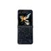 Samsung zflip6 mobile phone case for galaxy zflip4/5 leopard print magnetic suction tpu soft edge sticker leather case_voghion.com