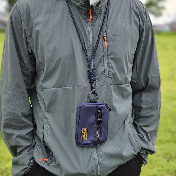 Outdoor Universal Driving License Lanyard Protective Cover Earphone Bag_voghion.com