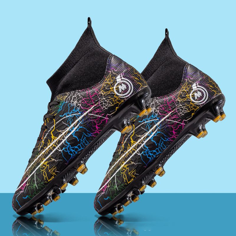 Big Kids High Top Football Shoes New Student Assassin 14 Football Shoes Shredded Spikes Shoes Women's Training Shoes_voghion.com