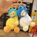 Keychain Duck Plush Adorable Cute Cartoon Animal Soft Short 15cm Plush Toy_voghion.com