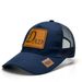 Unisex DAD printed baseball cap Outdoor landscape embroidered cap Net duck cap Curved visor visor net cap_voghion.com