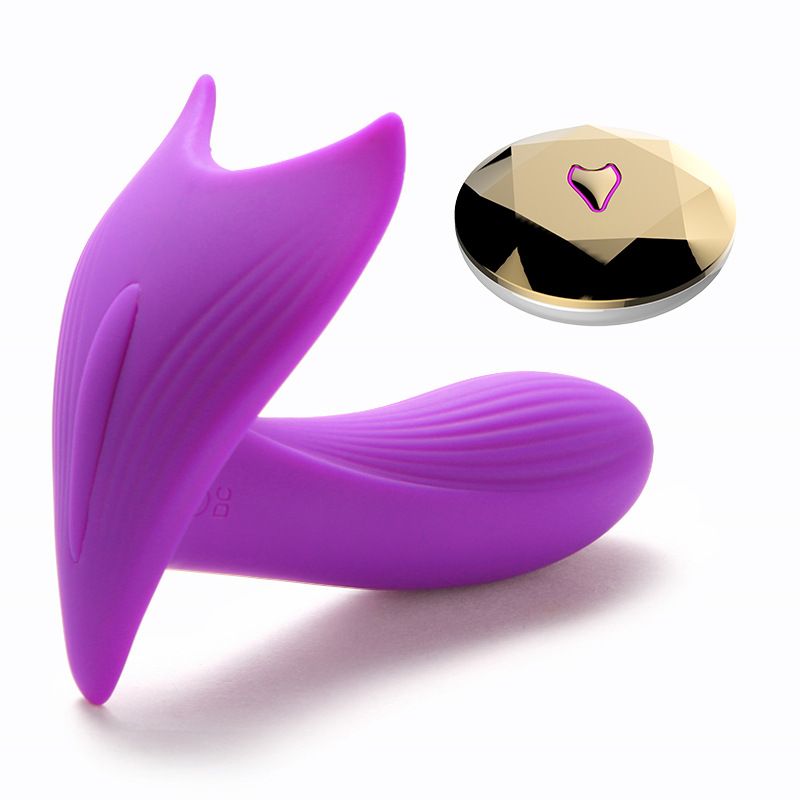 Sexprodukter Fjernkontroll Bærbar Sommerfuglhoppeegg Sexleketøy_voghion.com