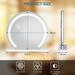 Hollywood Makeup Mirror Large Vanity Light Mirror With Dimmable LED Bulbs Round_voghion.com