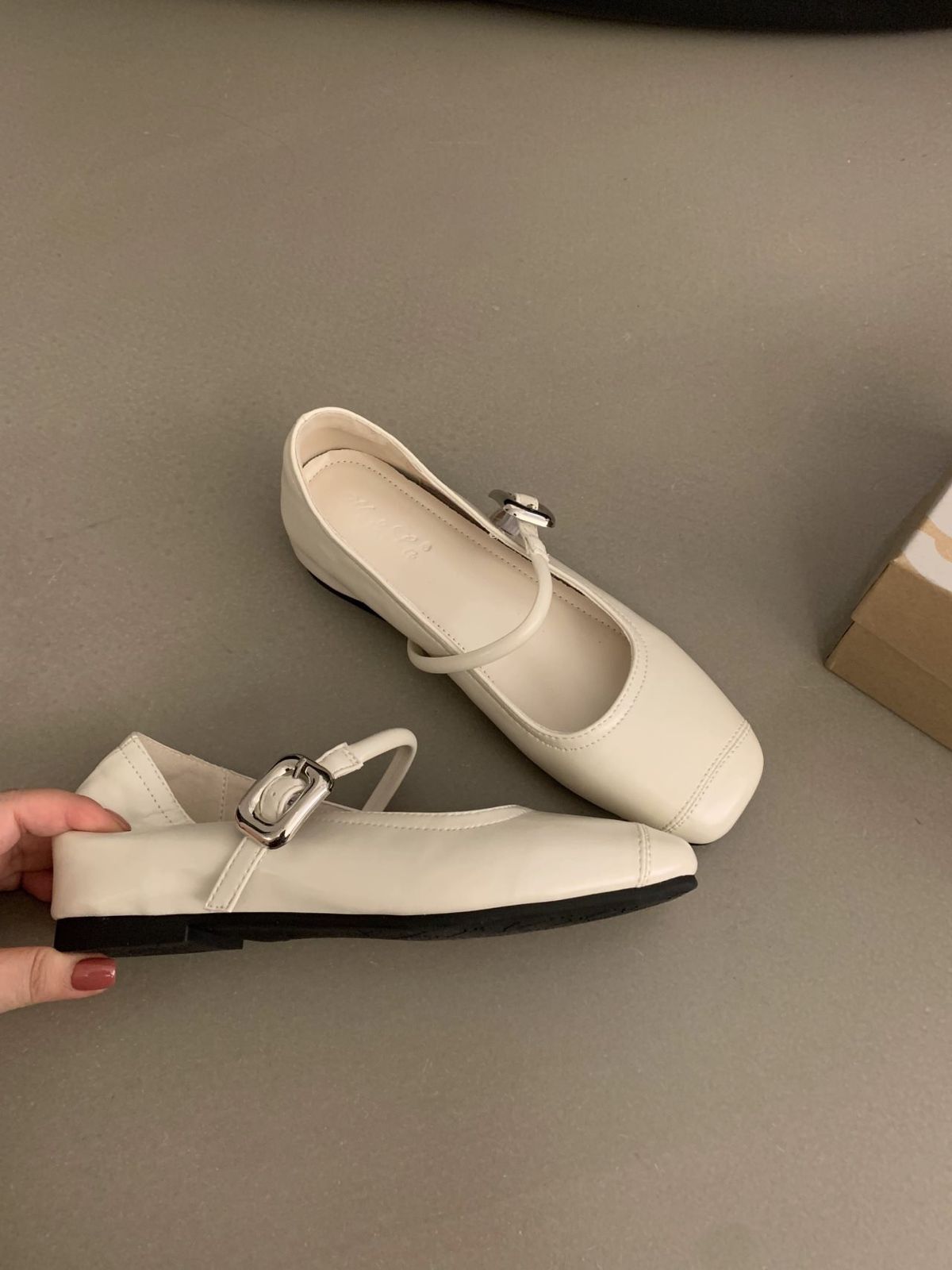 Hidden Heel Short Dress Loafers Monogram Fairy 2025 Spring Summer Granny Womens Gentle Single Evening Flats Comfortable Fashionable Versatile_voghion.com