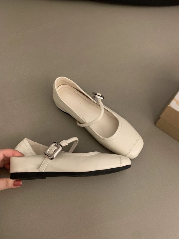 Hidden Heel Short Dress Loafers Monogram Fairy 2025 Spring Summer Granny Womens Gentle Single Evening Flats Comfortable Fashionable Versatile_voghion.com