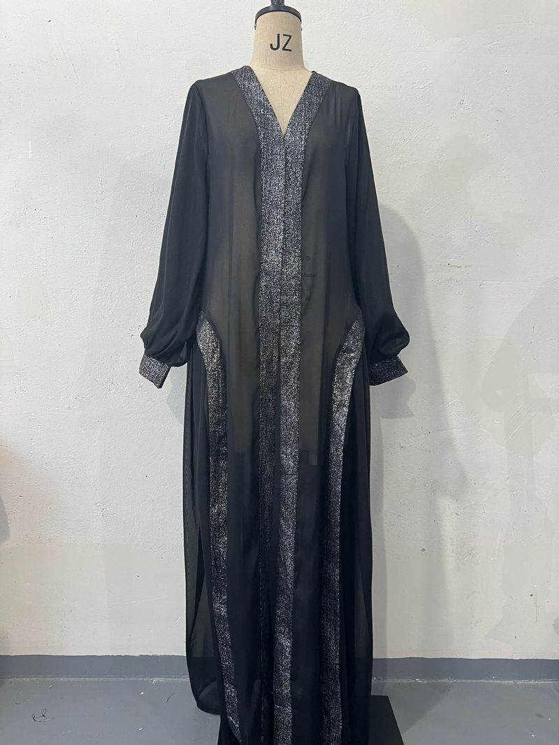 Women's Clothing Summer New Solid Color Long Sleeved Loose Dress Women's Fashion Women's Outerwear_voghion.com
