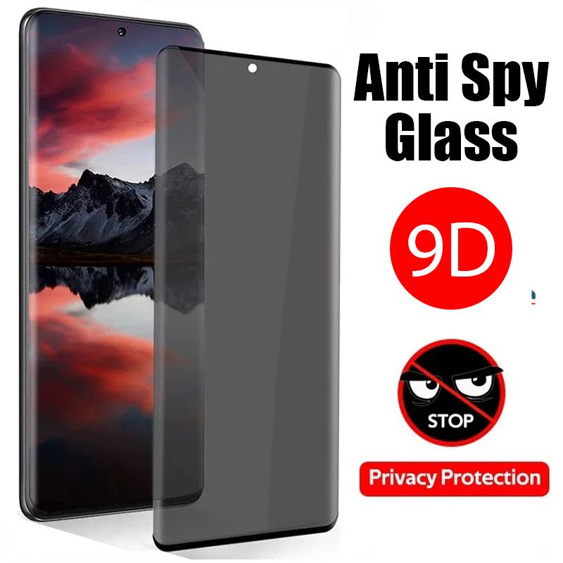 Samsung S23 S22 Ultra S21 FE S10e S20 S8 S9 S10 Plus Nota 10 Lite Nota 20 Ultra Anti Spy Glass Pellicola Privacy Screen Saver_voghion.com