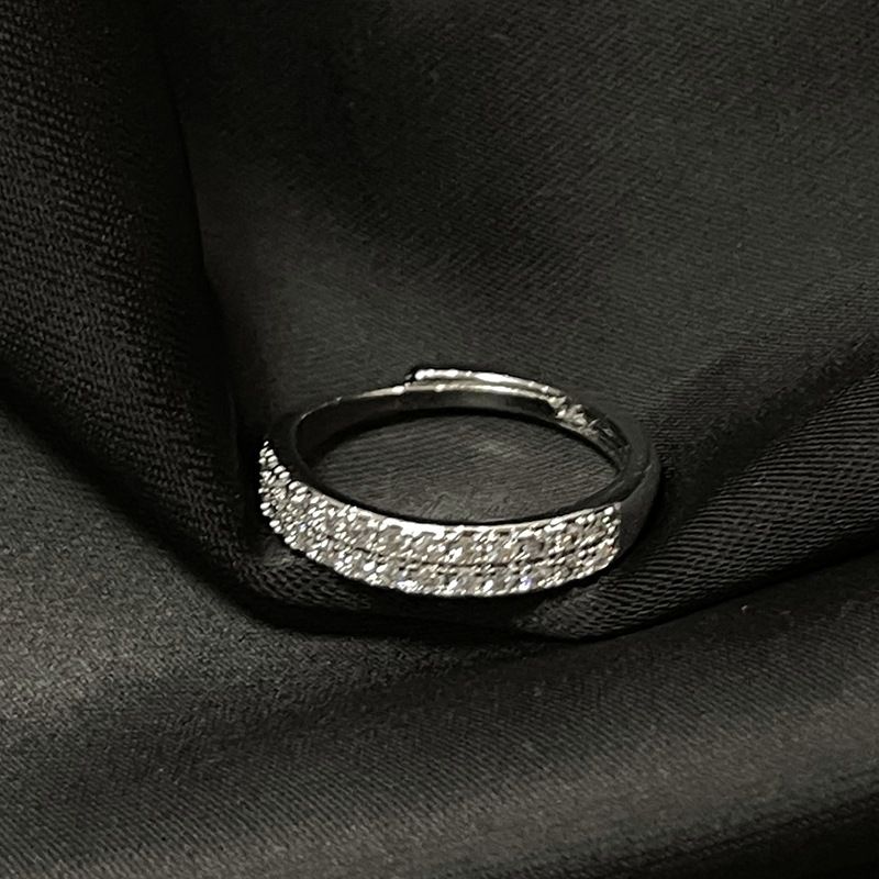 New Cuban Chain Inlaid Zircon Full Diamond Open End With Liht Luxury Hih Quality, Small And Medium Desin, Stacked_voghion.com