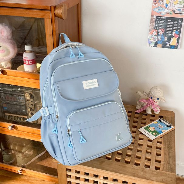 Γυναικείες τσάντες Νέας σχεδίασης τσάντα σχολείου για κορίτσια στο δάσος, σακίδιο πλάτης για εξωτερικούς χώρους, μεγάλης χωρητικότητας, μικρό, φρέσκο, για μαθητές γυμνασίου και λυκείου_voghion.com