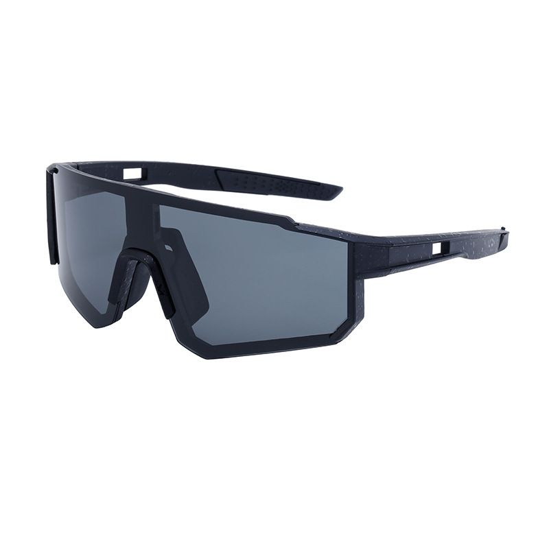 Polarized square frame sunglasses men's outdoor riding windproof sunglasses_voghion.com