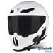 Bluetooth Full-Face Motorcycle Helmet – 3C Certified, Ventilated ABS Shell, Large Spoiler, Interchangeable Sun Visors (Matte/Gloss Colors)_voghion.com