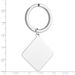 Sterling Silver Rhodium-plated Key Chain_voghion.com