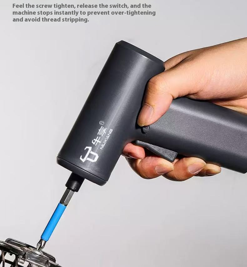 Multi Functional, High Torque, Small, Mini, Self-contained, Rechargeable Electric Screwdriver With Torque For Household Use_voghion.com