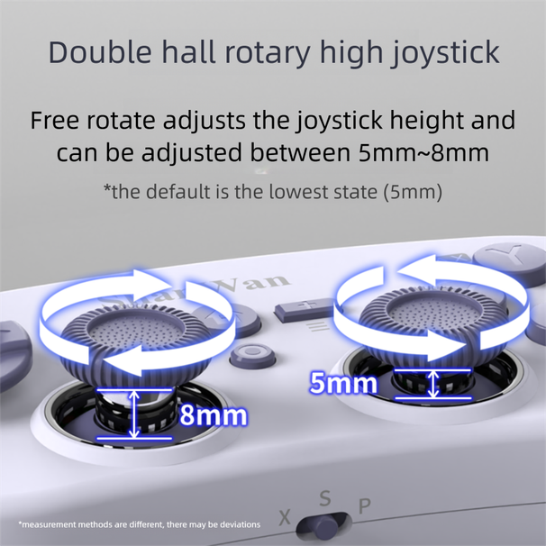 ShanWan Q38 Draagbare PC Mobiele Draadloze Bluetooth Switch Game Controller Exquise Gevoel_voghion.com