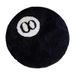 Velvet Thickened Anti-Slip Absorbent Bath Mat Black Octagonal Bathroom Mat_voghion.com