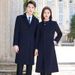 "Professional Wool Blend Coat For Bank & Hotel Staff – Unisex Office Workwear" Business Formal_voghion.com