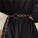 Gold Hexagon Metal Chain For Women Fashion Accessories Dress Skirt Shirt Suit Belt Decoration Waist Cincher Summer_voghion.com