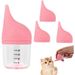 Kitten Bottle Feeding Kit For Nursing, Milk Bottles For FeedingNewbornPuppies,Cute Elephant Shape For Nursing Small Animals Pets_voghion.com