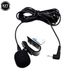Professionals Audio 2.5mm Clip Jack Plug Mic Mini Wired External Microphone 2 Pole Mono For Car DVD Radio_voghion.com