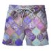 2024 Nieuwe grensoverschrijdende mode retro patroon 3D geprinte strandbroek losse casual comfortabele heren strand shorts_voghion.com