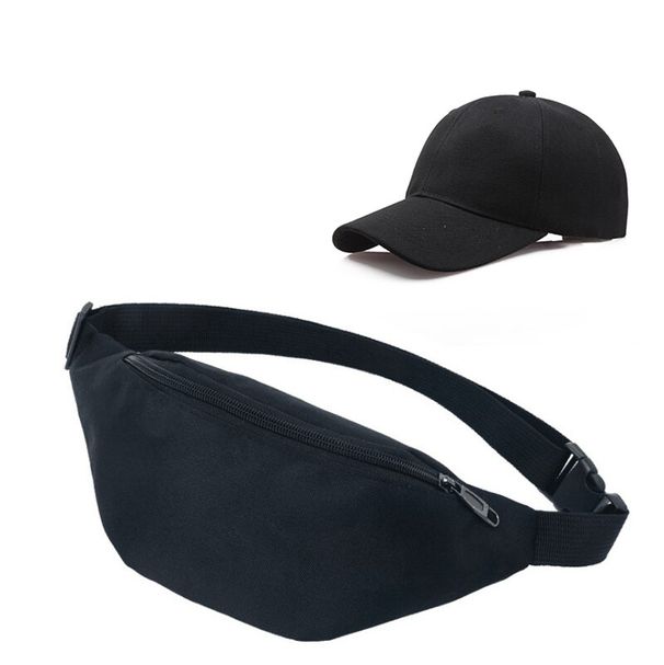 2 pezzi / set berretto nero berretto da baseball tinta unita cappelli snapback cappelli aderenti casual gorras cappelli hip hop papà uomo donna_voghion.com