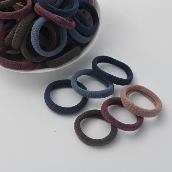 Fascia per bambini color caramello, bambino, nessun danno al passante per asciugamano, cravatta per capelli da ragazza, elastico per capelli ad alta elasticità_voghion.com