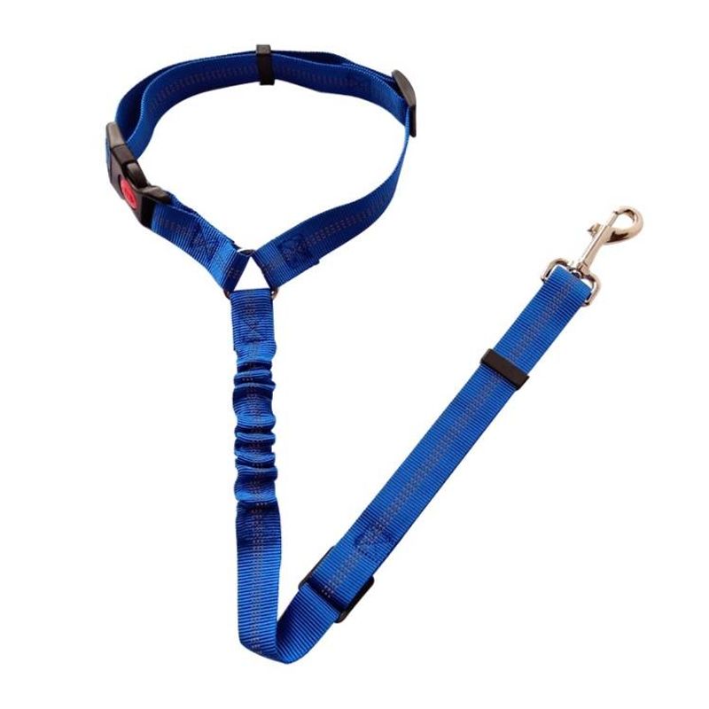 Dog Vehicle Seat Belt Rope Elastic Cushioned Towing Leash_voghion.com