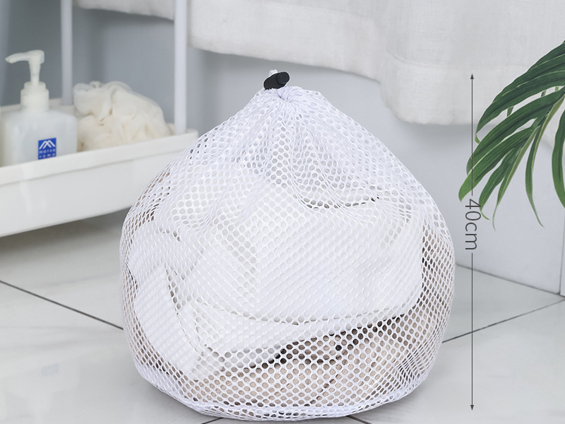 Drawstring Laundry Bag Coarse Mesh Machine Wash Special Thick Mesh Bag Large Size Laundry Net Bag Drawstring Can Be Made According To Your Sample_voghion.com