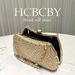 Gold Rhinestone Evening Clutch - Luxury Shiny Handbag With Crystal Decor (Elegant Women's High-End Party Bag For Special Occasions)_voghion.com