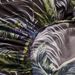 Tropical Palm Leaves 3D Printed Fitted Bed Sheet Set - Elastic Polyester Bedding Cover With Vibrant Island Pattern, Ultra Soft Wrinkle Resistant_voghion.com