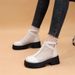 【Soft Sole】Soft Leather Thick Sole Martin Mesh Breathable Boots For Women 2025 Summer Thin New Style_voghion.com