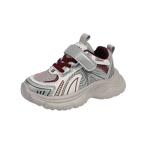 Ademende sportschoenen voor kinderen met mesh, grote zachte zolen en antislip papa-schoenen_voghion.com