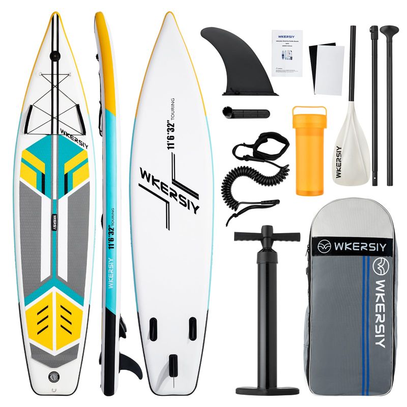 WKERSIY Surfboards Paddleboard 350cm Inflatable Surfboard Padel Wholesale Stand Up Paddle Board Surfboard Sport Sporting Sup Boards Surfing_voghion.com