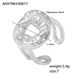 INS Personalized Tapping Circle With Adjustable Opening Index Finger Ring, Simple Temperament, Cool Style, Fashionable And Trendy Ring_voghion.com