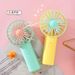New Handheld Mini USB Rechargeable Portable Small Electric Fan Cute Two-tone_voghion.com