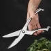 Edelstahlschere,spezielle MultifunktionaleKüchenschere ZumSchneiden Von Lebensmitteln.Leistungsstarke, Scharfe Schere Für Den Grill Mit Hühnerknochen_voghion.com